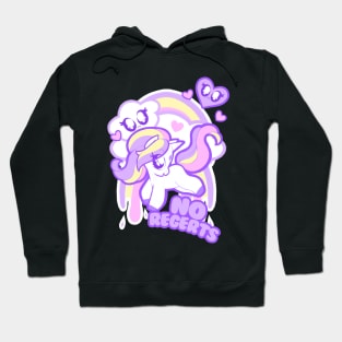 No Regerts Unicorn Hoodie